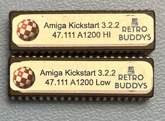 Kickstart 3.2.2 Roms (Hi+Low) Amiga 1200 (Kopie)