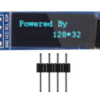 Módulo OLED 0,91" azul 128x32 IIC