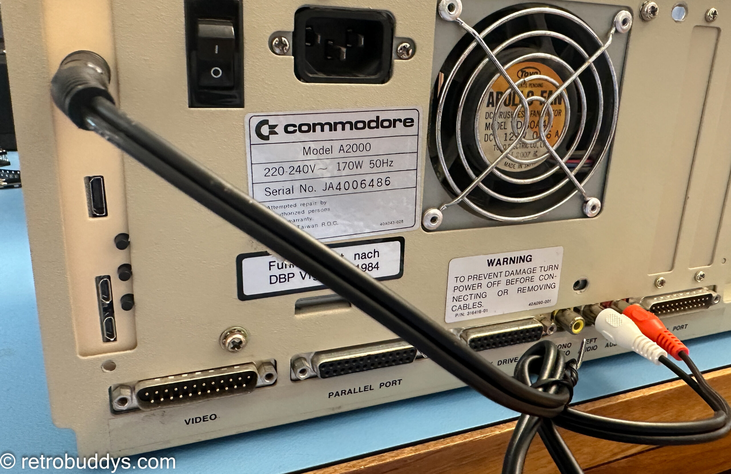 Adaptateur RGB vers HDMI pour Amiga 2000, NEUF, avec audio HDMI en option – Image 14