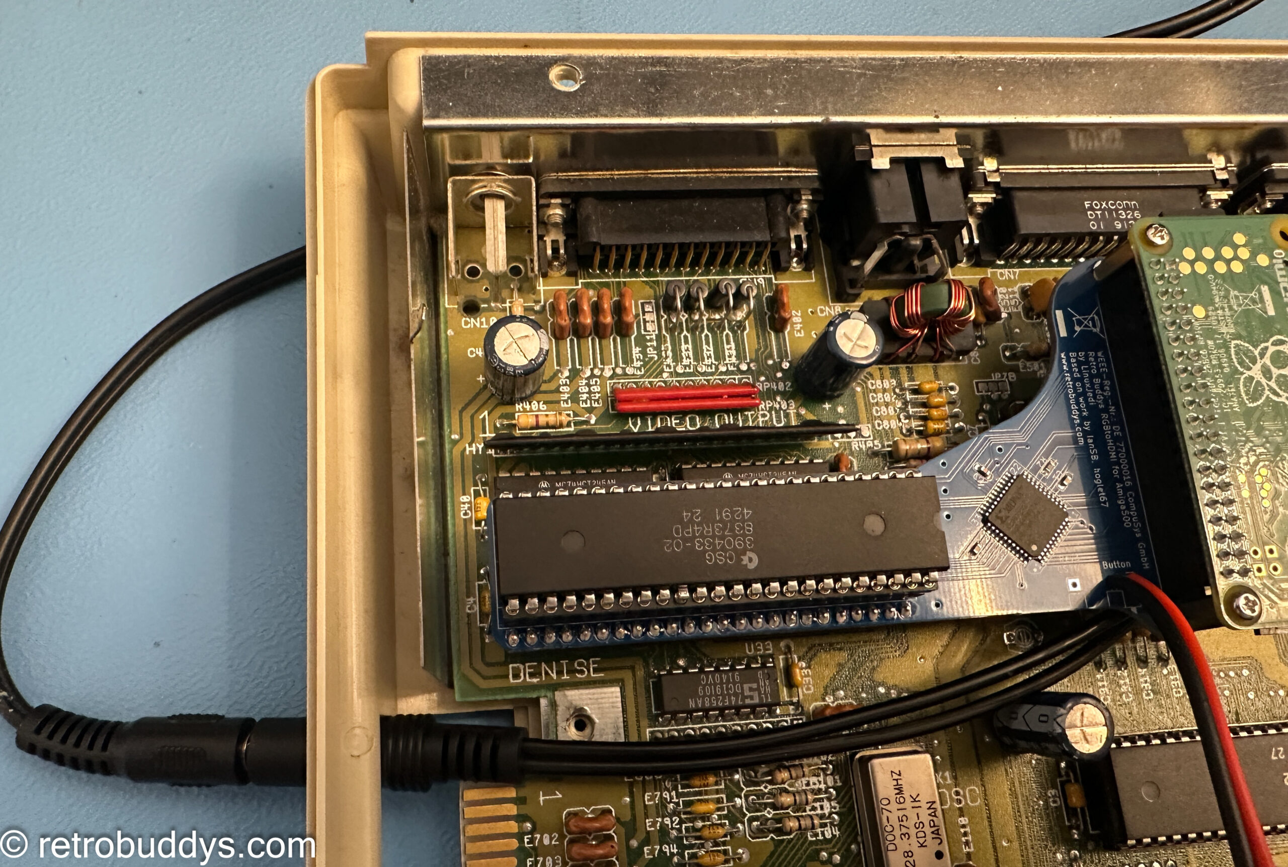 Adaptateur RGB vers HDMI pour Amiga 500, NEUF, avec audio HDMI en option – Image 14