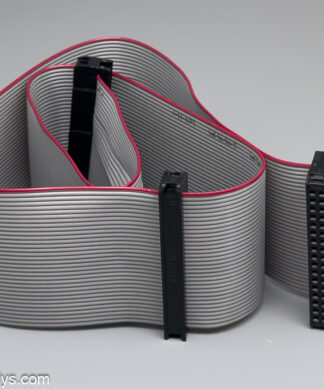 Câble disquette 50cm 3.5" femelle - femelle - femelle 34pin