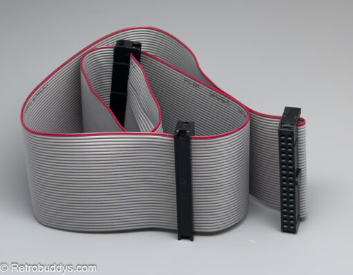 Floppy cable 50cm 3.5" socket - socket - socket 34pin