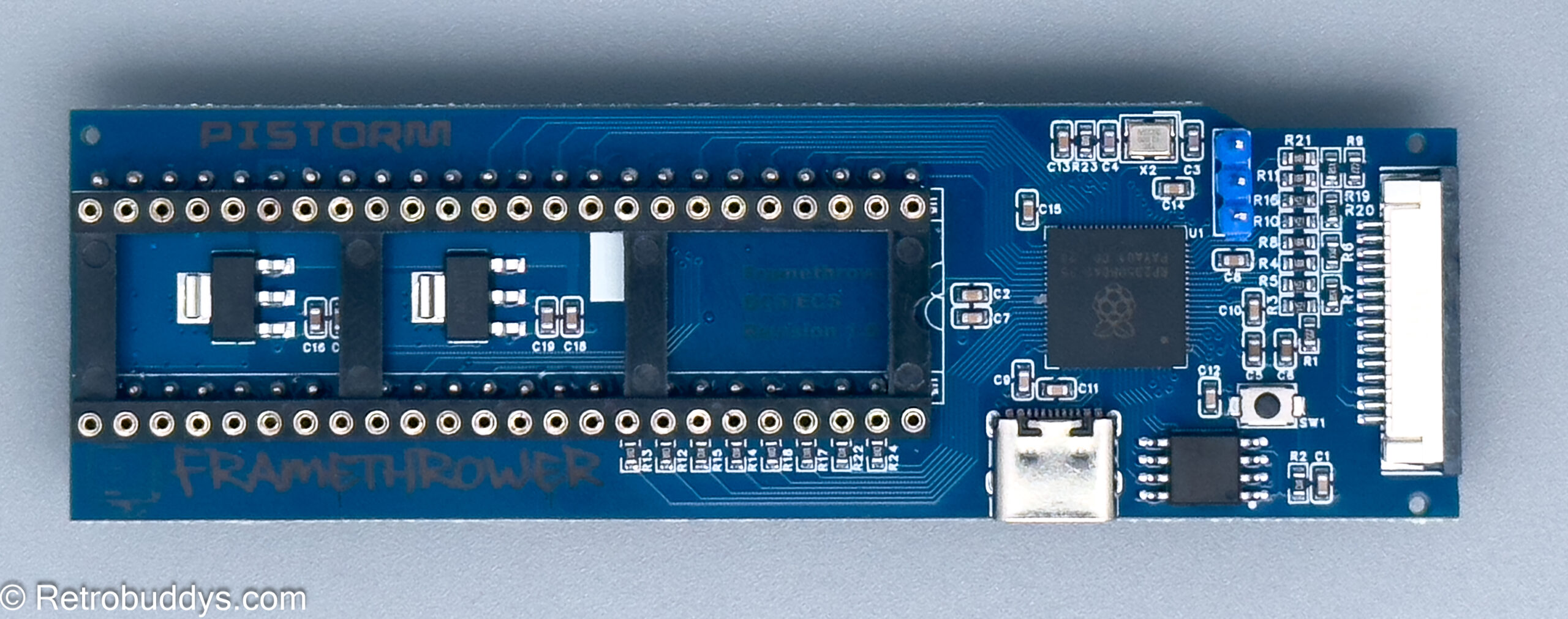 PiStorm HDMI Framethrower Juego Completo Amiga500 / Amiga2000 *nuevo