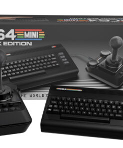 Alternative view of THE C64 Mini Black Edition
