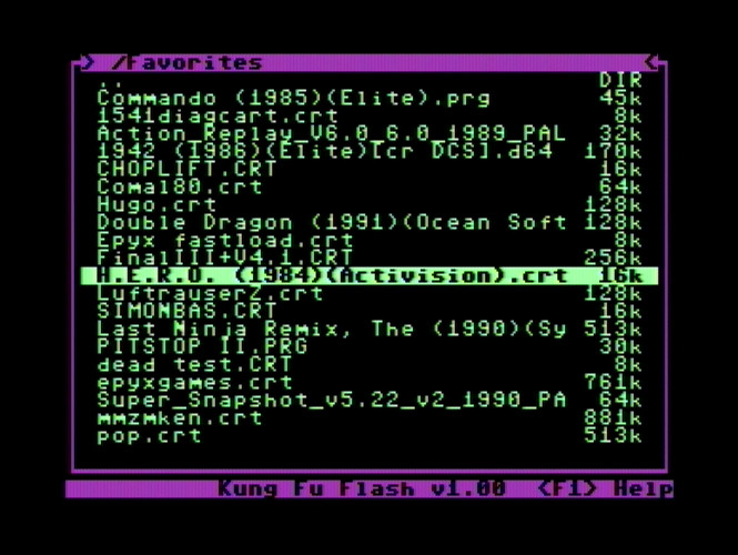 KungFuFlash für Commodore 64 und 128 – Bild 3