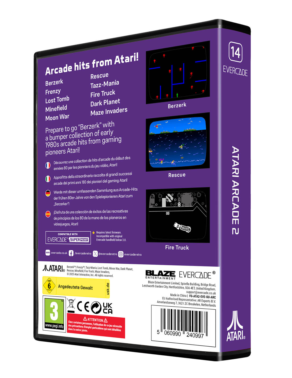 ATARI Arcade Collection 2 Cartridge – Bild 7