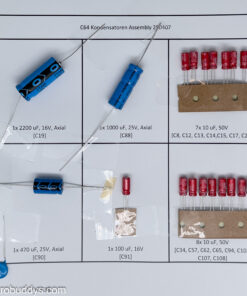 Commodore C64 Kit di ricondizionamento Assy 250407