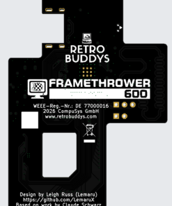 FrameThrower PiStorm Adaptateur RGBtoHDMI Amiga 600