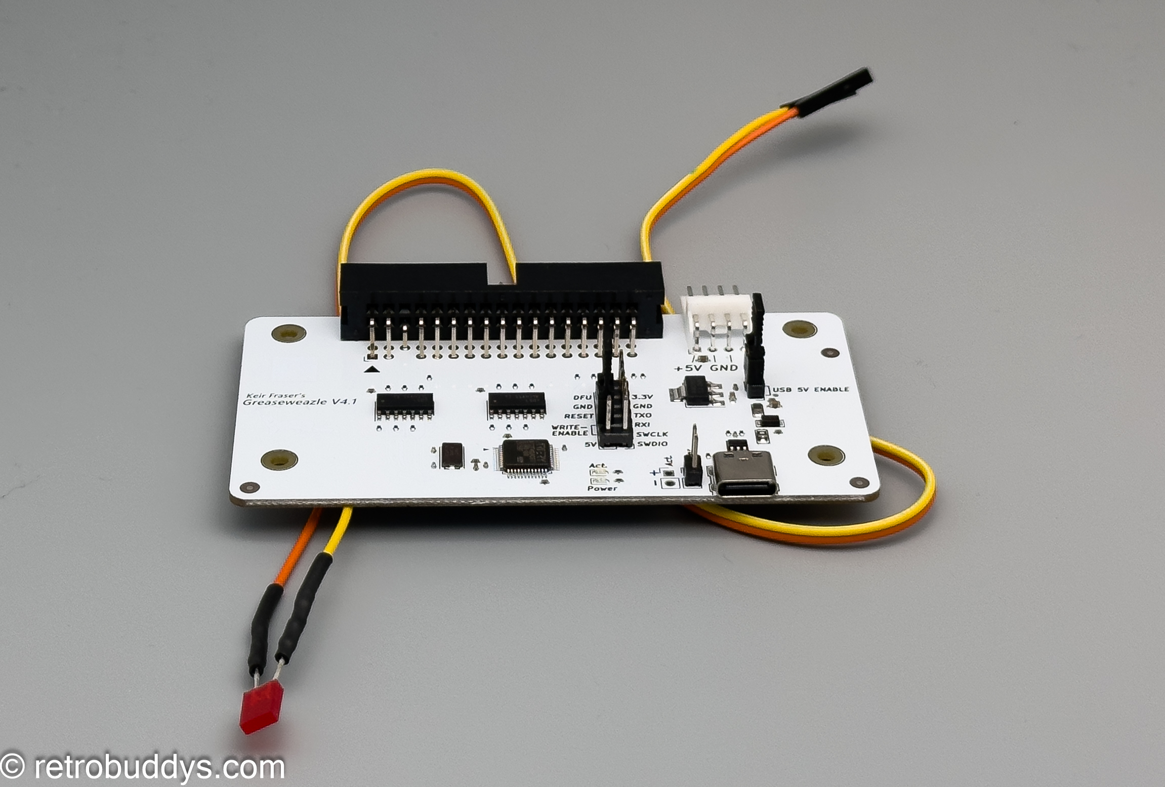 Greaseweazle V4.1 USB Floppy Adapter - Flux Reader/Writer for Amiga, Atari, and Others - Image 18