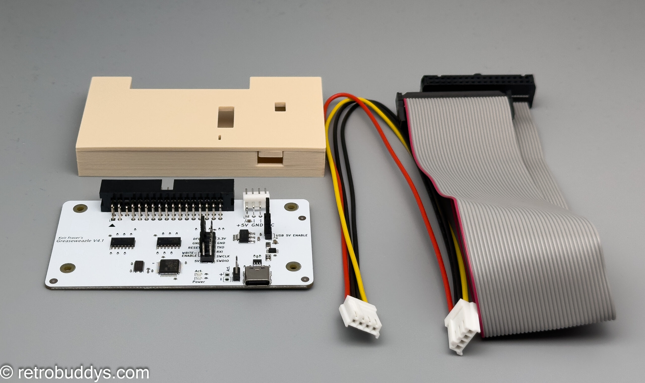 Greaseweazle V4.1 USB Floppy Adapter - Flux Reader/Writer for Amiga, Atari, and Others - Image 11