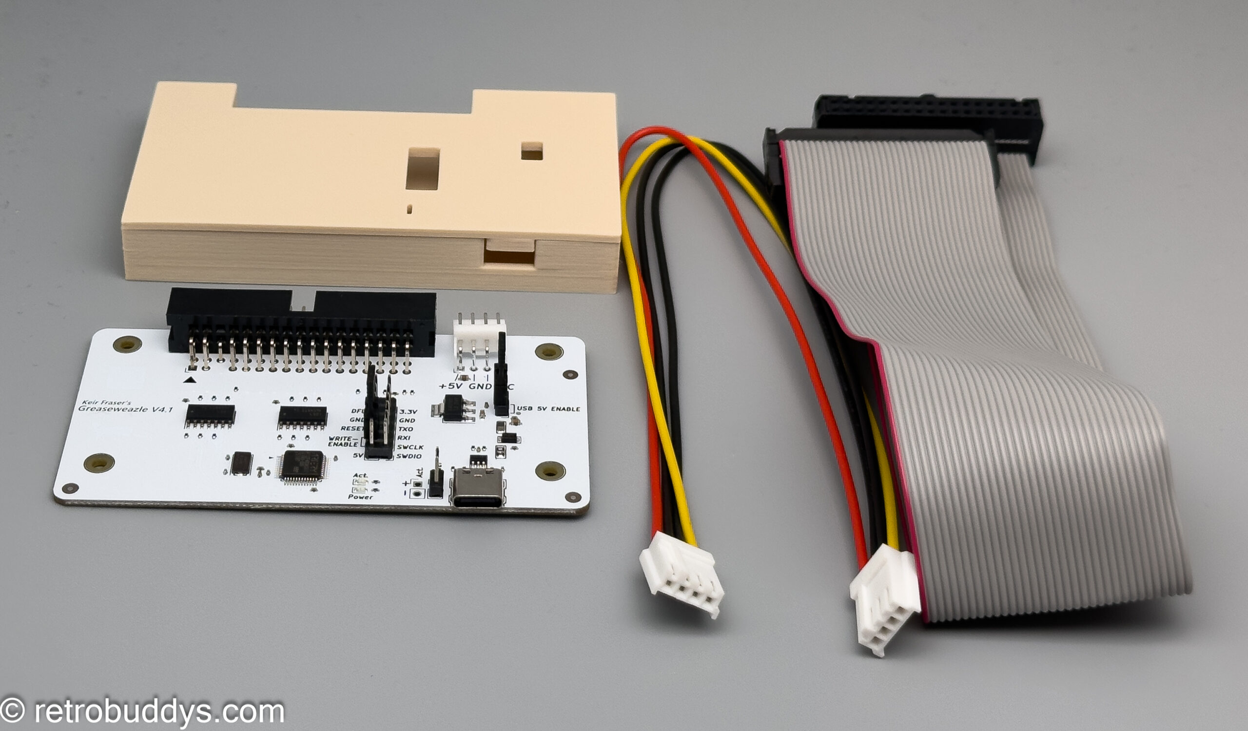 Greaseweazle V4.1 USB Floppy Adapter - Flux Reader/Writer for Amiga, Atari, and Others - Image 10
