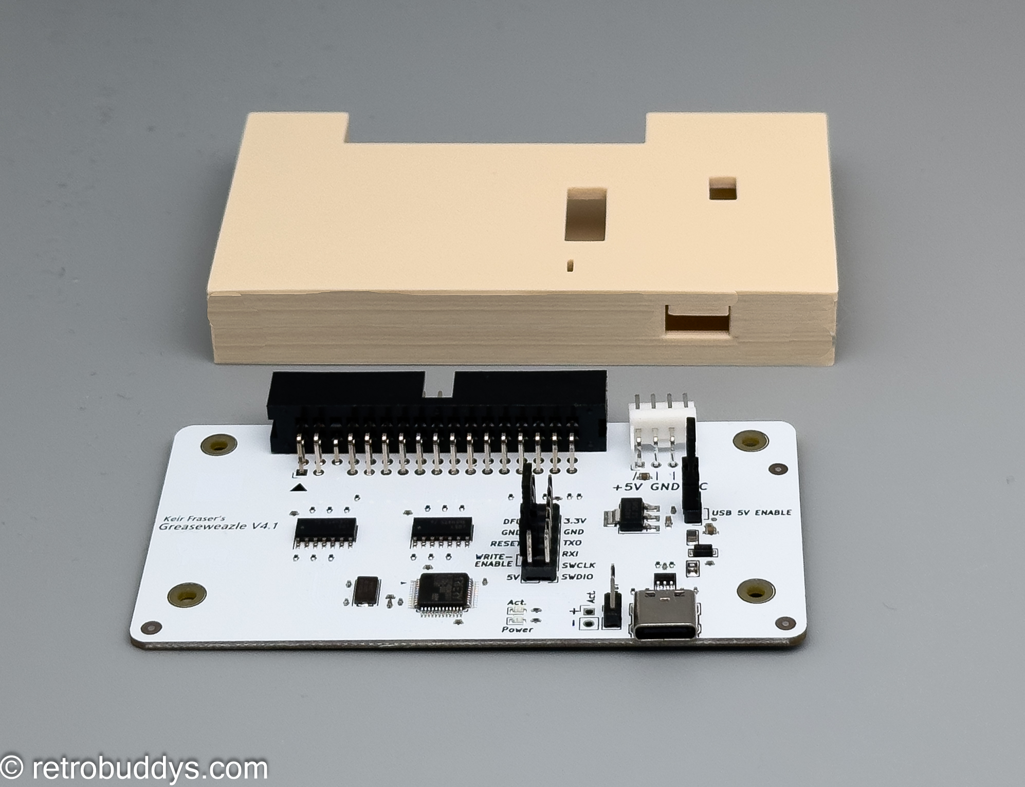 Greaseweazle V4.1 USB Floppy Adapter - Flux Reader/Writer for Amiga, Atari, and Others - Image 9